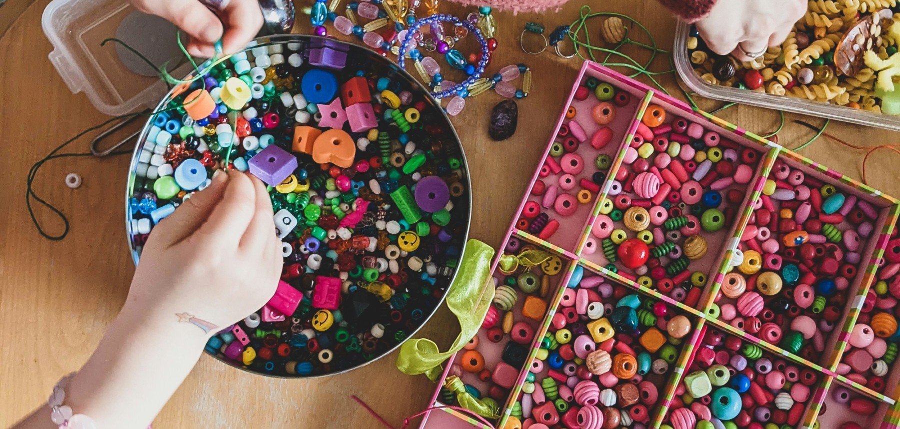 Beaded plant Suncatcher