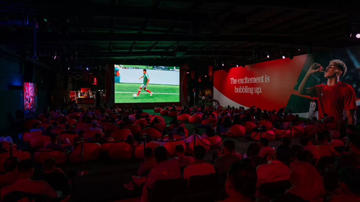 Coca-Cola Fan Zone at JAX District