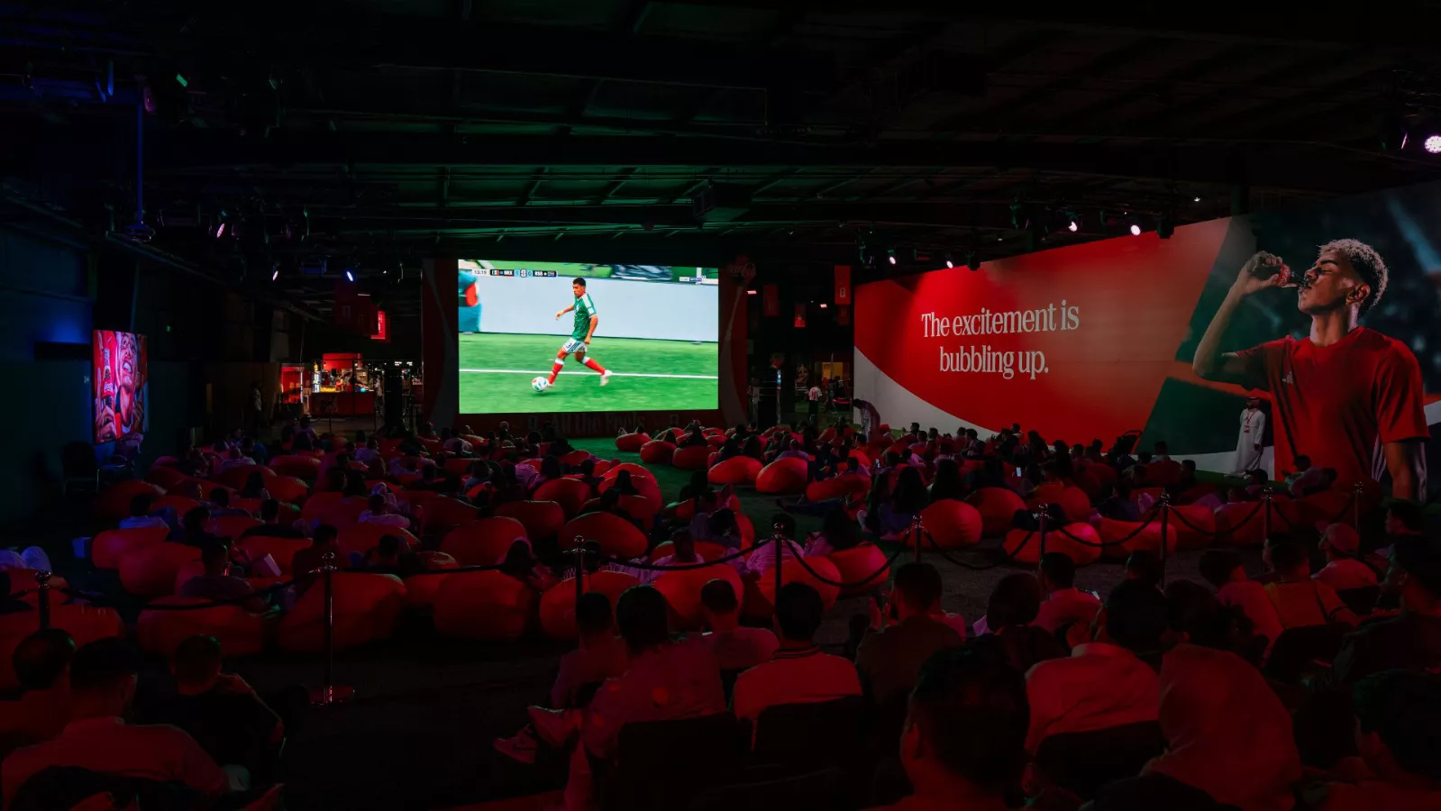 Coca-Cola Fan Zone at JAX District
